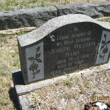 WARD Joseph William -1956