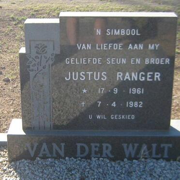 WALT Justus Ranger, van der 1961-1982