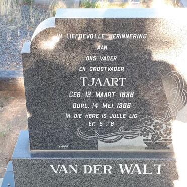 WALT Tjaart, van der 1898-1986