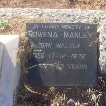 MANLEY Rowena nee WALKER -1972