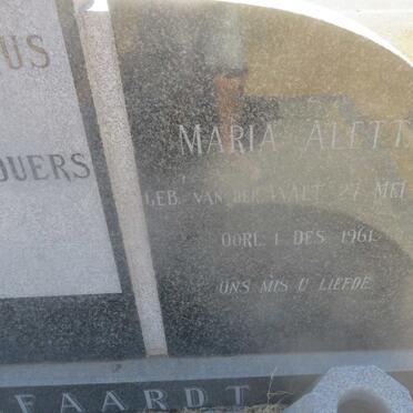 WOLFAARDT Petrus Jacobus 1891-1963 &amp; Maria Aletta VAN DER WALT 1892-1961 