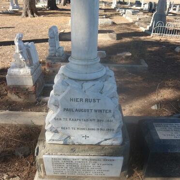 WINTER Paul August 1851-1908