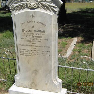 WIMMER Heléne Marian -1912