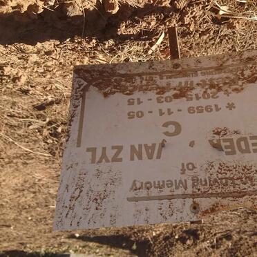 ZYL Freder? C., van 1959-2015