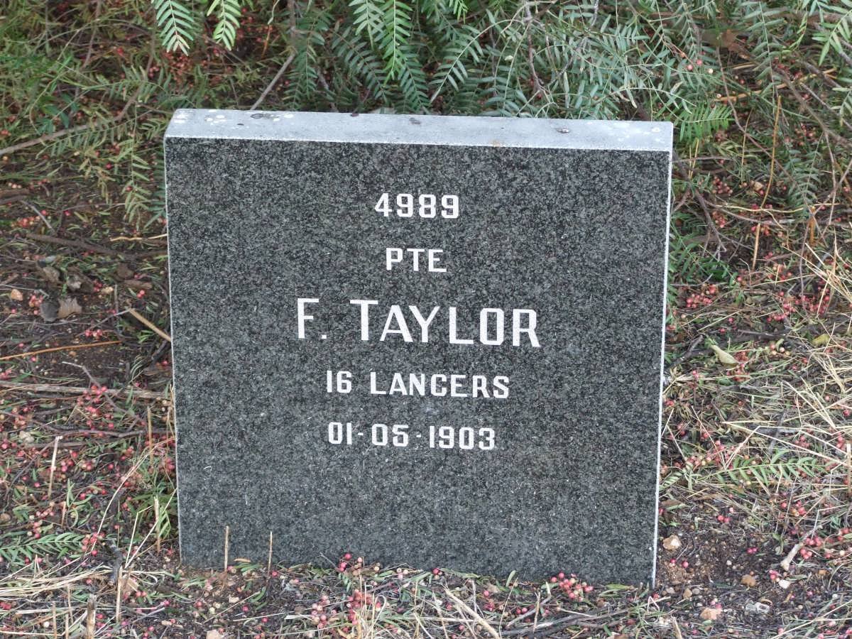 TAYLOR F. -1903
