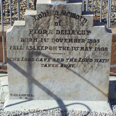 GUY Flora Delia 1895-1898