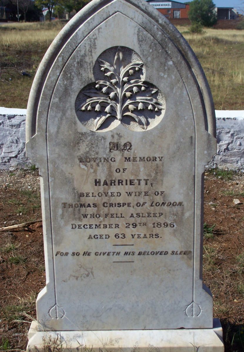 CRISPE Harriett -1896