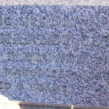 COWARD Herbert Charles -1872