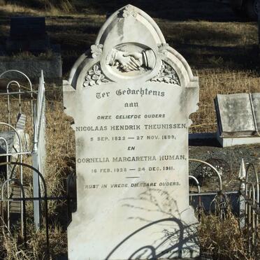 THEUNISSEN Nicholaas Hendrik 1822-1899 &amp; Cornelia Margaretha HUMAN 1828-1911