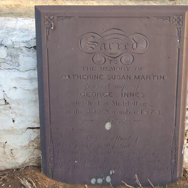 INNES Catherine Susan nee MARTIN -1873
