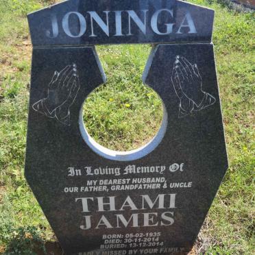 JONINGA Thami James 1935-2014