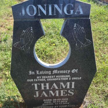 JONINGA Thami James 1935-2014