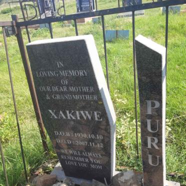 PURU Xakiwe 1930-2007