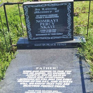 NKAYI Nomrayi Percy 1924-1985