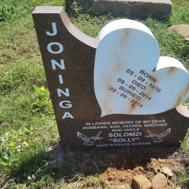 JONINGA Solomzi 1970-2014
