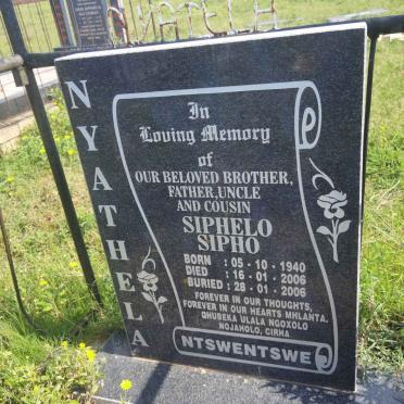 NYATHELA Siphelo Sipho 1940-2006