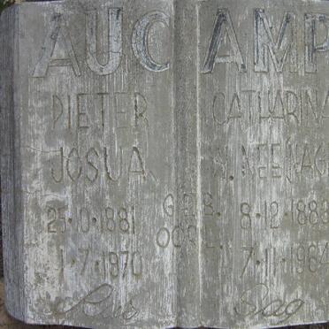 AUCAMP Pieter Josua 1881-1970 &amp; Catharina NAGEL 1883-1964