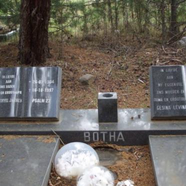 BOTHA Christoffel Jacobus 1904-1997 &amp; Gesina Levina 1902-1977