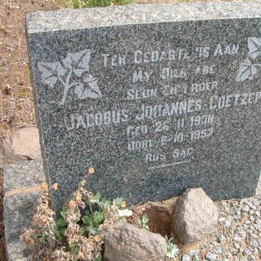 COETZER Jacobus Johannes 1930-1957