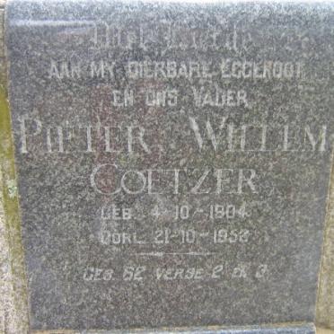 COETZER Pieter Willem 1904-1953