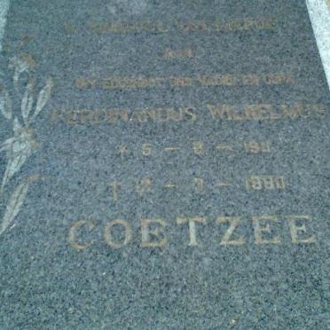 COETZEE Ferdinandus Wilhelmus 1911-1980