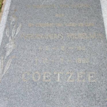 COETZEE Ferdinand Wihelmus 190?-1980