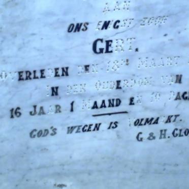 CLOETE Gert -1905