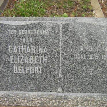 DELPORT Catharina Elizabeth 1874-1926