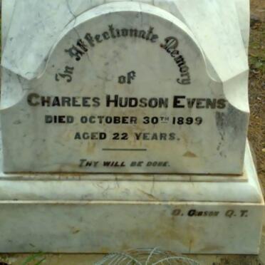 EVENS Charees Hudson -1899