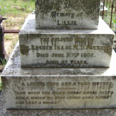 ISAAC Lillie -1902