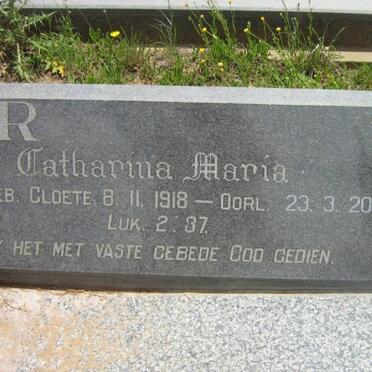 KLOPPER Willem Frederik 1904-1962 &amp; Catharina Maria CLOETE 1918-2009