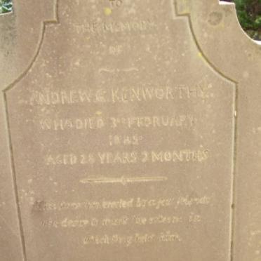 KENWORTHY Andrew -1885