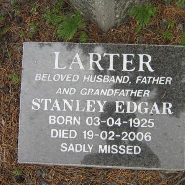 LARTER Stanley Edgar 1925-2006