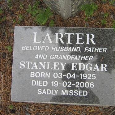 LARTER Stanley Edgar 1925-2006