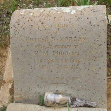 MORGAN Wilfred S. 1862-1922