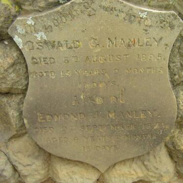MANLEY Oswald G. -1895 :: MANLEY Edmond J. -1878