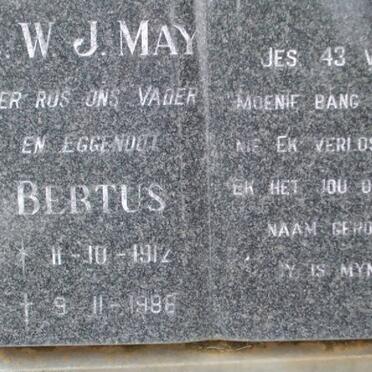MAY E.W.J. 1912-1988