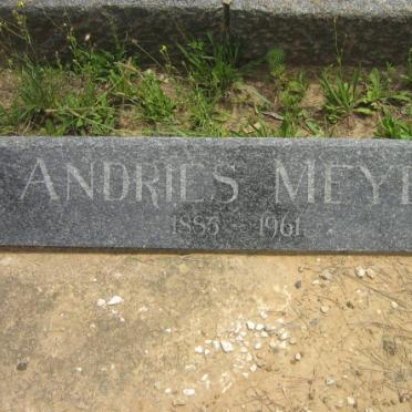 MEYER Andries 1885-1961