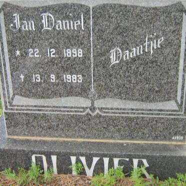 OLIVIER Jan Daniel 1898-1983