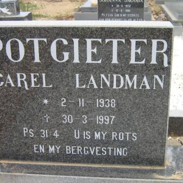 POTGIETER Carel Landman 1938-1997