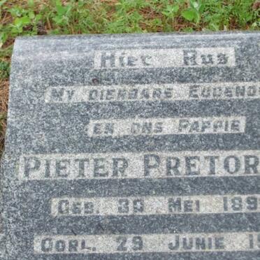PRETORIUS Pieter 1893-1941