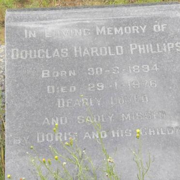 PHILLIPS Douglas Harold 1894-1976