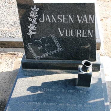 VUUREN C.P.J., Jansen van 1930-19?4 _1