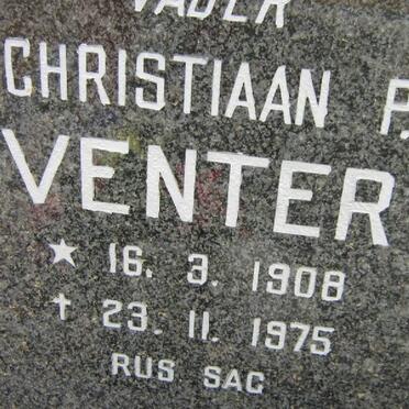 VENTER Christiaan P. 1908-1975