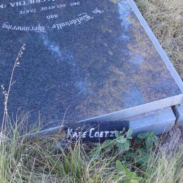 COETZEE Catharina Magrietha nee ROODT 1908-1992