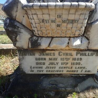 PHILLIPS Vivian James Cyril 1889-1899