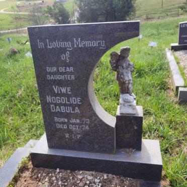 DABULA Viwe Nogolide 1973-1974