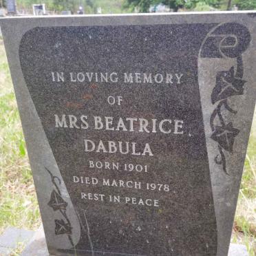 DABULA Beatrice 1901-1978