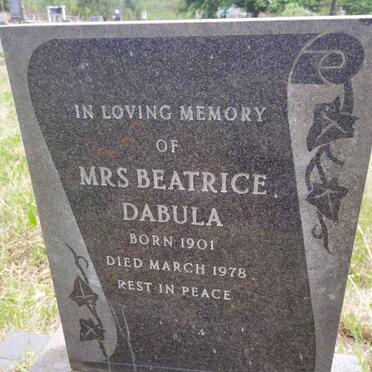 DABULA Beatrice 1901-1978