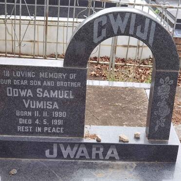 GWIJI Odwa Samuel Vumisa 1990-1991